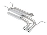 AFE: Takeda 2-1/2" to 2-1/4" 304 Stainless Steel Axle-Back Exhaust System 16-19 Mazda MX-5 Miata (ND) I4-2.0L