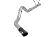 AFE: Large Bore-HD 4" 409 Stainless Steel DPF-Back Exhaust System Dodge RAM Diesel Trucks 07.5-12 L6-6.7L (td)