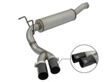 AFE: Rebel Series 3-1/2" 409 Stainless Steel Cat-Back Exhaust System RAM 2500/3500 14-18 V8-6.4L HEMI