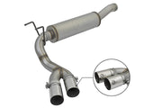 AFE: Rebel Series 3-1/2" 409 Stainless Steel Cat-Back Exhaust System RAM 2500/3500 14-18 V8-6.4L HEMI