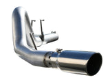 AFE: Large Bore-HD 4" 409 Stainless Steel DPF-Back Exhaust System Ford Diesel Trucks 08-10 V8-6.4L (td)