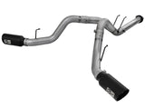 AFE: Large Bore-HD 4" 409 Stainless Steel DPF-Back Exhaust System Ford Diesel Trucks 11-14 V8-6.7L (td)