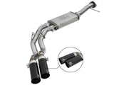 AFE: Rebel Series 3" to 2-1/2" 409 Stainless Steel Cat-Back Exhaust System Ford F-150 11-14 V6-3.5L (tt)