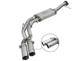 AFE: Rebel Series 3" to 2-1/2" 409 Stainless Steel Cat-Back Exhaust System Ford F-150 11-14 V6-3.5L (tt)