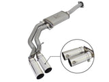 AFE: Rebel Series 3" to 2-1/2" 409 Stainless Steel Cat-Back Exhaust System Ford F-150 15-20 V6-2.7L/3.5L(tt)/V8-5.0L