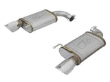 AFE: MACH Force-Xp 2-1/2" 409 Stainless Steel Axle-Back Exhaust System Ford Mustang 15-19 I4-2.3L (t) & V6-3.7L