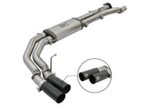 AFE: Rebel Series 3"409 Stainless Steel Cat-Back Exhaust System Ford F-150 Raptor 17-20 V6-3.5L (tt)