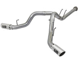 AFE: Large Bore-HD 4" 409 Stainless Steel DPF-Back Exhaust System Ford Diesel Trucks 17-20 V8-6.7L (td)