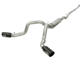 AFE: Large Bore-HD 4" 409 Stainless Steel Down-Pipe Back Exhaust System GM Diesel Trucks 02-04 V8-6.6L (td) LB7
