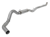 AFE: Large Bore-HD 5" 409 Stainless Steel Down-Pipe Back Exhaust System GM Diesel Trucks 02-04 V8-6.6L (td) LB7