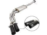 AFE: Rebel Series 3" to 2-1/2" 409 Stainless Steel Cat-Back Exhaust System Ford F-150 09-14 V8-4.6L/5.4L/5.0L