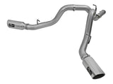 AFE: Large Bore-HD 4" 409 Stainless Steel DPF-Back Exhaust System GM Diesel Trucks 2016 V8-6.6L (td) LML