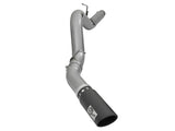 AFE: Large Bore-HD 5" 409 Stainless Steel DPF-Back Exhaust System GM Diesel Trucks 2016 V8-6.6L (td) LML