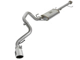 AFE: MACH Force-Xp 2-1/2" Single Rear Exit Stainless Steel Cat-Back Exhaust System Toyota FJ Cruiser 07-17 V6-4.0L