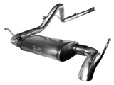 AFE: MACH Force-Xp Hi-Tuck 2-1/2" 409 Stainless Steel Cat-Back Exhaust System Jeep Wrangler (JK) 07-11 V6-3.8L (2-Door)