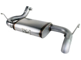 AFE: MACH Force-Xp 2-1/2" 409 Stainless Steel Axle-Back Exhaust System Jeep Wrangler (JK) 07-18 V6-3.6/3.8L