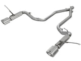 AFE: Large Bore-HD 2-1/2" 409 Stainless Steel DPF-Back Exhaust System Jeep Grand Cherokee (WK2) 14-16 V6-3.0L (td) EcoDiesel