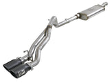 AFE: Rebel Series 2-1/2" 409 Stainless Steel Cat-Back Exhaust System Jeep Wrangler (JK) 07-18 V6-3.6L/3.8L (4-Door)
