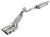 AFE: Rebel Series 2-1/2" 409 Stainless Steel Cat-Back Exhaust System Jeep Wrangler (JK) 07-18 V6-3.6L/3.8L (4-Door)