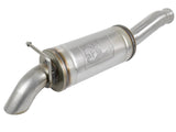 AFE: ROCK BASHER 3" 409 Stainless Steel Cat-Back Exhaust System Jeep Wrangler (JL) 18-20 V6-3.6L (2 Door)