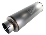 AFE: MACH Force-Xp 5" 409 Stainless Steel Muffler 5"ID Inlet/Outlet x 30" Overall Length, 8"Body Diameter
