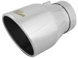 AFE: MACH Force-Xp 4" 304 Stainless Steel Exhaust Tip 4" In x 6" Out x 9" L Bolt-On