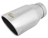 AFE: MACH Force-Xp 4" 304 Stainless Steel Exhaust Tip 4" In x 6" Out x 12" L Bolt-On