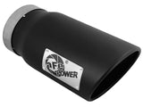 AFE: MACH Force-Xp 5" 409 Stainless Steel Exhaust Tip 5" In x 6" Out x 12" L Bolt-On