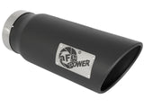 AFE: MACH Force-Xp 5" 409 Stainless Steel Exhaust Tip 5" In x 6" Out x 15" L Bolt-On