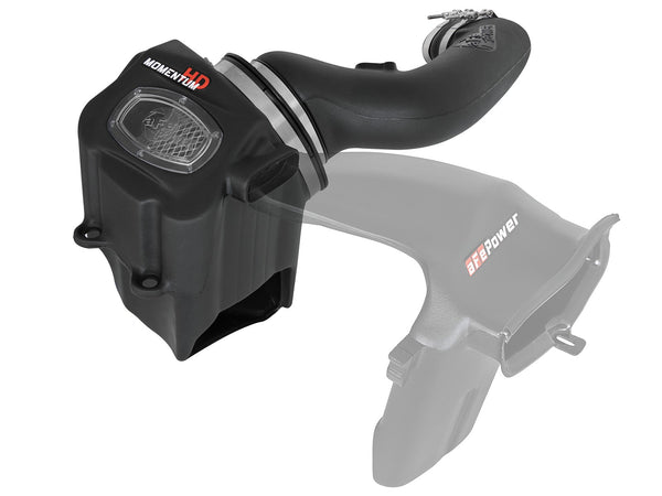 AFE: Momentum HD Cold Air Intake System w/Pro DRY S Filter Media Ford Diesel Trucks 17-19 V8-6.7L (td)