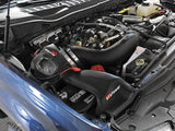 AFE: Momentum HD Cold Air Intake System w/Pro DRY S Filter Media Ford Diesel Trucks 17-19 V8-6.7L (td)