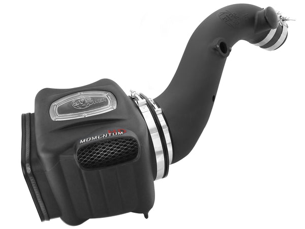 AFE: Momentum HD Cold Air Intake System w/Pro DRY S Filter Media GM Diesel Trucks 01-04 V8-6.6L (td) LB7