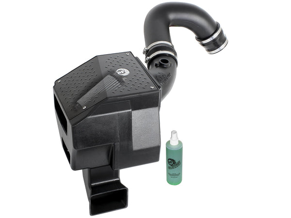 AFE: Diesel Elite Magnum FORCE Stage-2 Si Cold Air Intake System w/Pro DRY S Filter Media GM Diesel Trucks 04.5-05 V8-6.6L (td) LLY