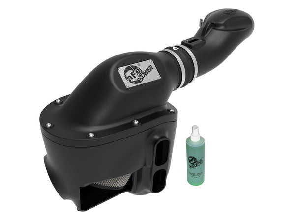 AFE: Diesel Elite Magnum FORCE Stage-2 Si Cold Air Intake System w/Pro DRY S Filter Media Ford Diesel Trucks 11-16 V8-6.7L (td)