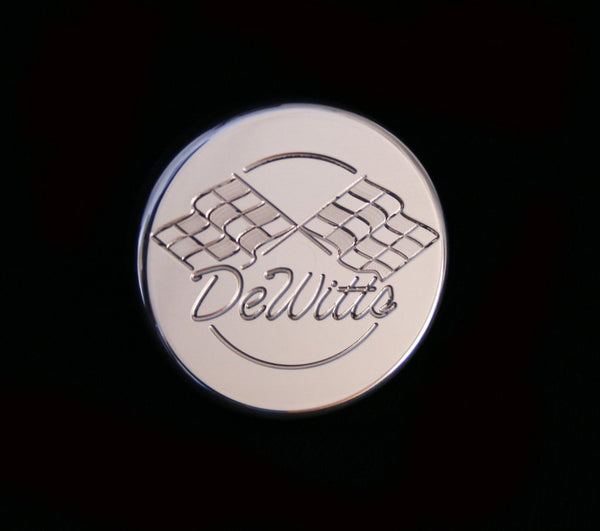 DeWitts: Universal Billet Machined 15 lb Round Cap Silver