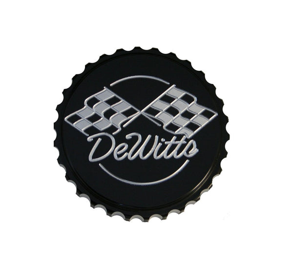 DeWitts: Universal Billet Machined 15 lb Gripper Cap Black