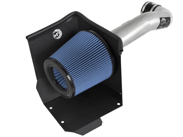 AFE: Magnum FORCE Stage-2 Cold Air Intake System - Brushed w/Pro 5R Filter GM Silverado/Sierra 1500 14-19 / Tahoe/Suburban/Yukon/XL/Escalade 15-19 V8-5.3L/6.2L