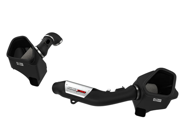 AFE: Magnum FORCE Stage-2 Cold Air Intake System w/Pro DRY S Filters BMW M3 (F80) 15-18 /M4 (F82/F83) 15-20/ M2 Competition (F87) 19-20 L6-3.0L (tt) S55