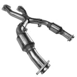 Kooks Headers & Exhaust:  1999-2004 FORD MUSTANG GT/COBRA 3" X 3" GREEN CATTED X-PIPE