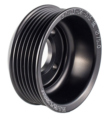 Magnuson:  Two-Piece 6 Rib 75mm Diameter Pulley