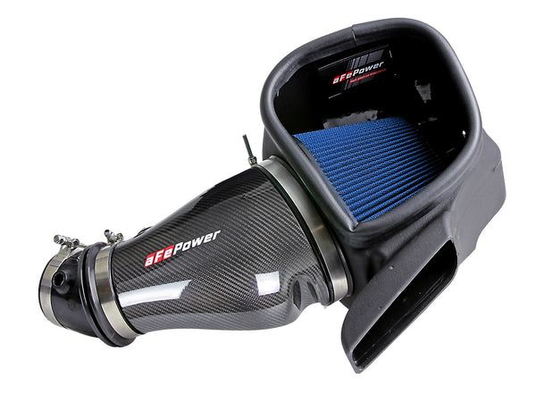 AFE: Track Series Carbon Fiber Cold Air Intake System w/Pro 5R Filter Jeep Grand Cherokee Trackhawk (WK2) 2018 V8-6.2L (sc)