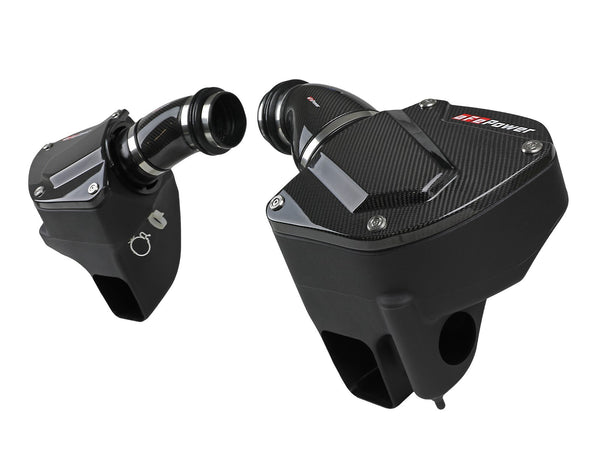 AFE: Black Series Carbon Fiber Cold Air Intake System w/Pro 5R Filters 18-19 BMW M5 (F90) V8-4.4L (tt) S63