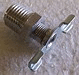 DeWitts: Aluminum Drain Valve 1/4" NPT Thread Correct all 61-67 Corvette