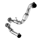 Kooks Headers & Exhaust:  2006-2010 JEEP GRAND CHEROKEE SRT8 3" GREEN CATTED CONNECTION PIPES