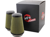 AFE: Magnum FLOW Pro GUARD7 Air Filters (Pair) 3-1/2 F x 5 B x 3-1/2 T x 7 H in (1pr)
