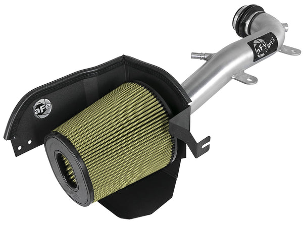 AFE: Magnum FORCE Stage-2 XP Cold Air Intake System - Brushed w/Pro GUARD7 Filter Media - 18-20 Jeep Wrangler (JL) / 2020 Gladiator (JT) V6-3.6L