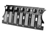 AFE: Scorpion Insert Grille Tread Design Black w/ LED Lights - Jeep Wrangler (JL) 18-20 / 2020 Gladiator (JT)