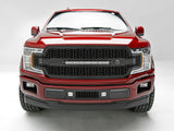 AFE: Scorpion Complete Replacement Grille Tread Design Black w/ LED Lights - Ford F-150 18-20