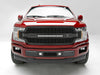 AFE: Scorpion Complete Replacement Grille Tread Design Black w/ LED Lights - Ford F-150 18-20