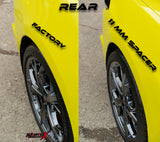 WEAPON-X: "Flush Look" Wheel Spacers (Slip On) [Corvette C8]